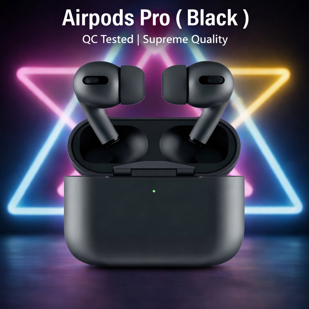 AirPods Pro (Black): Premium Wireless Earbuds with Powerful Sound