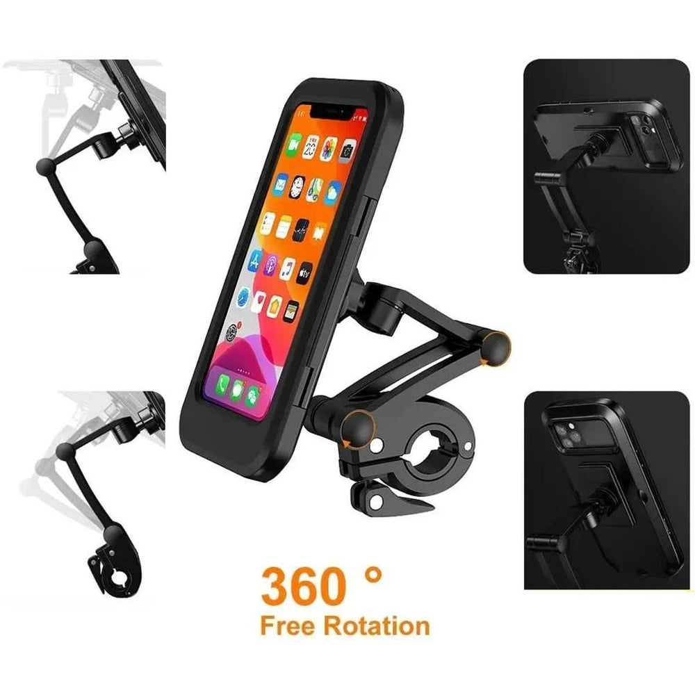 Waterproof Pro 100% Waterproof Touch Screen Bike Phone Mount